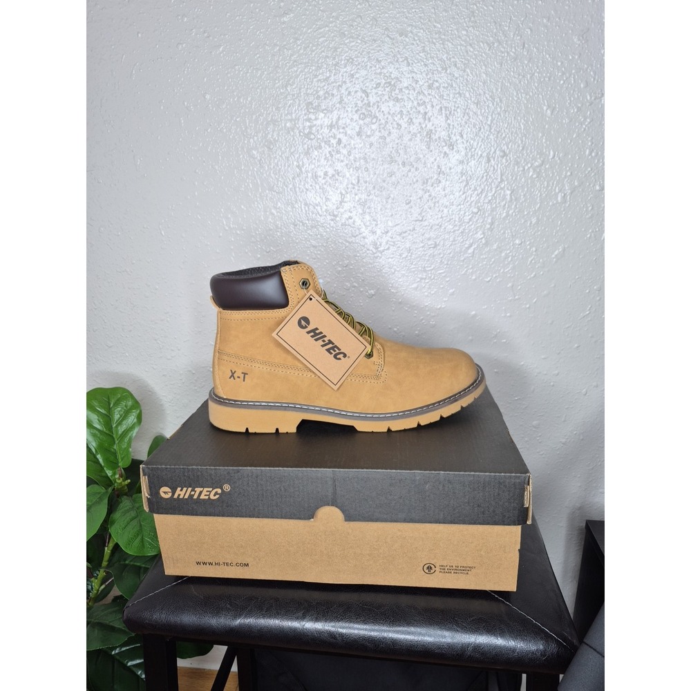 Hi-Tec Reznor 6‎ in Men's Soft Toe Work Boots Tan Size 10.5 Tan CH80053MT